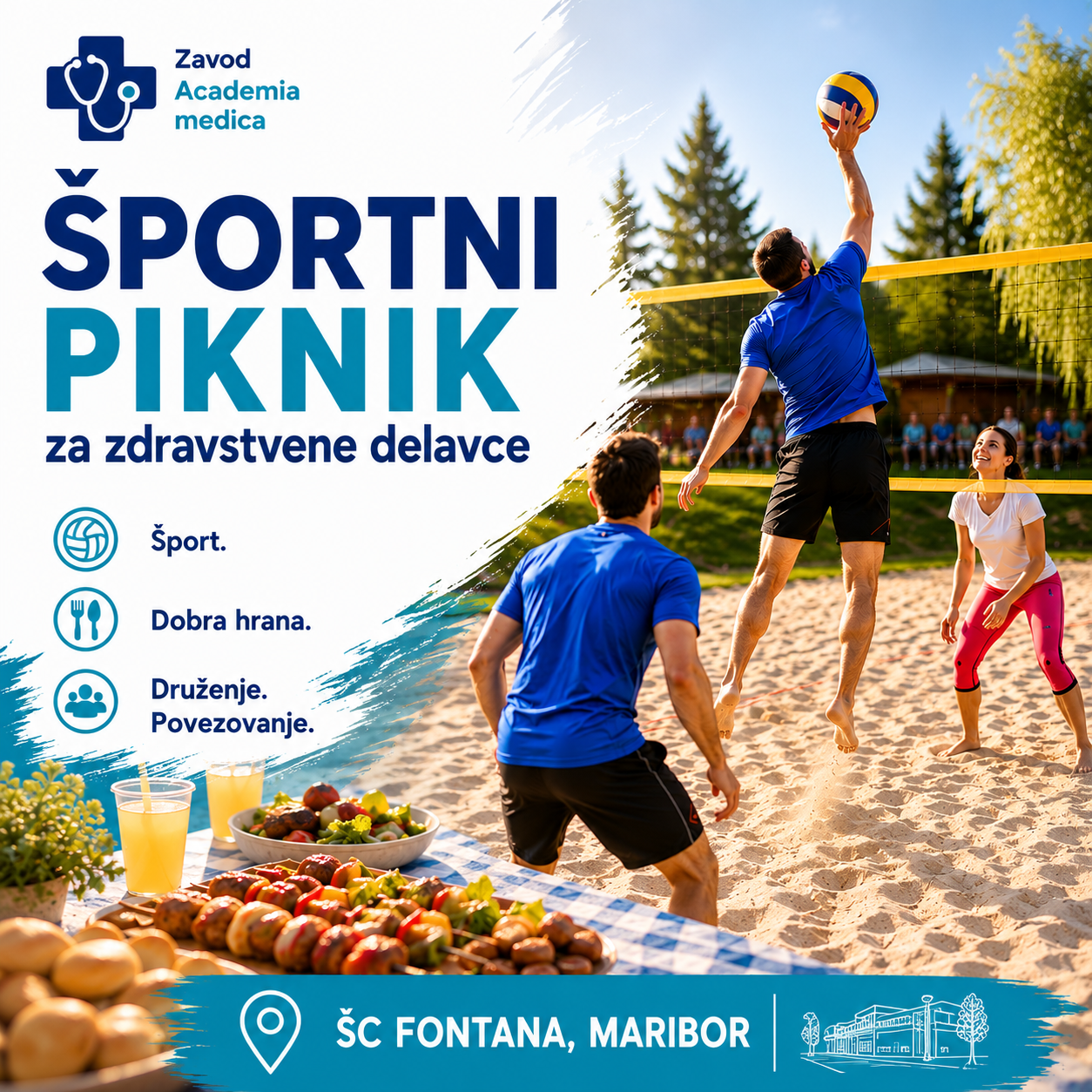 Športni piknik za zdravstvene delavce
